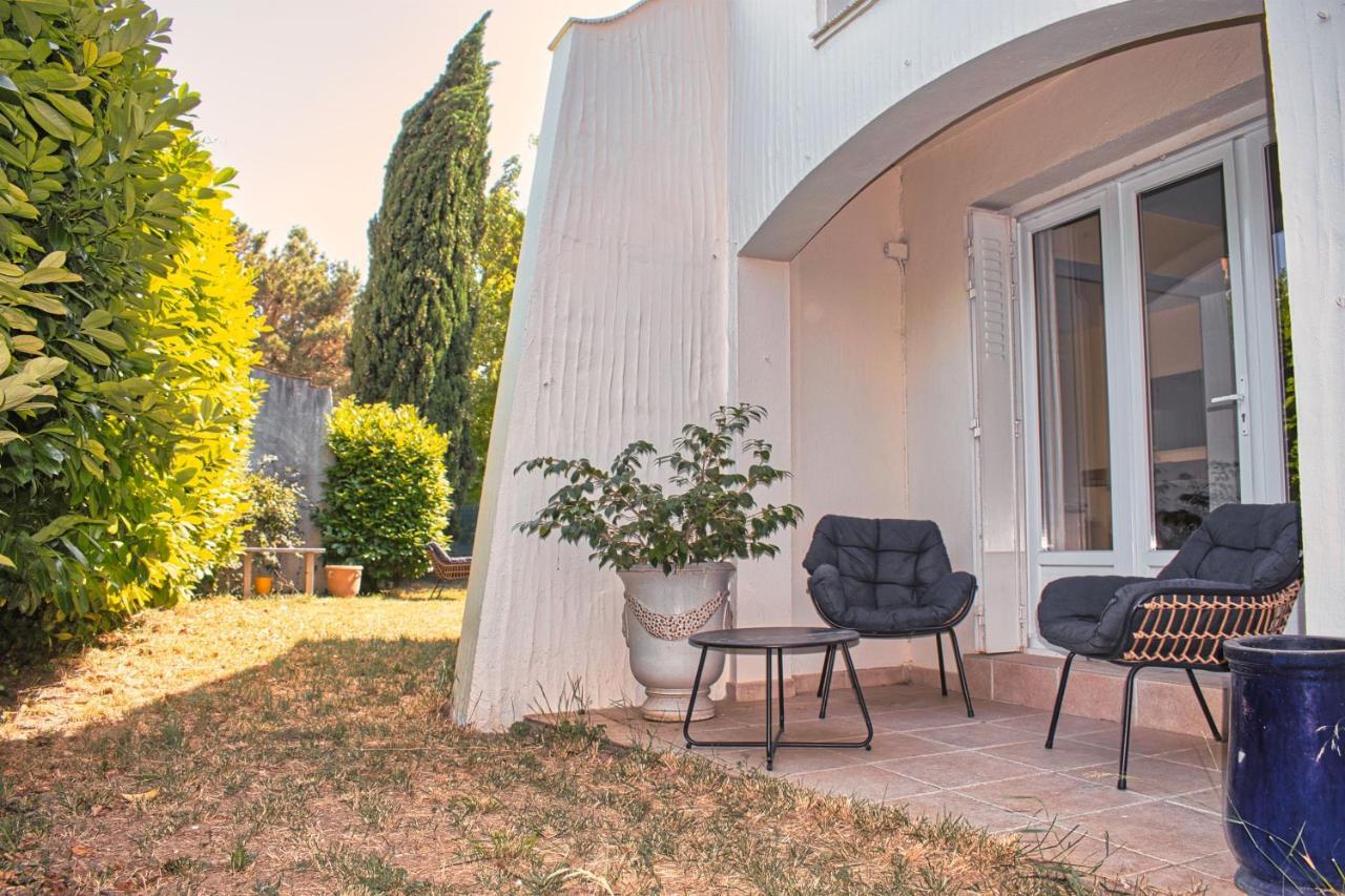 Agreable Maison 3 Chambres Avec Piscine การ์กาซอน ภายนอก รูปภาพ